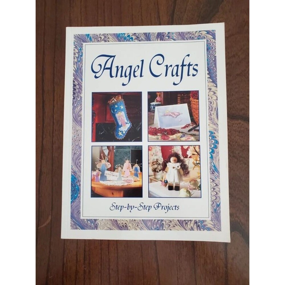 Angel Crafts Step-by-Step Projects Craft Pattern Book Angels Christmas Vintage